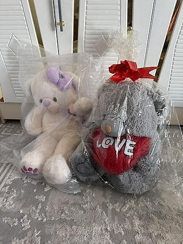 букеты ош: Продаю идеально новые 2 мягкие игрушки за 1500 с — 2