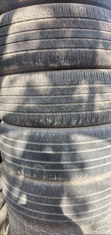 купить шины в бишкеке бу: Шины 235 / 55 / R 19, Б/у, Комплект, Корея, Hankook — 1