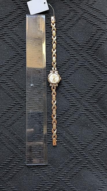 часы чайка: Классические часы часы, Золото, Россия, Оригинал, Советские (СССР), Женские, Б/у — 4