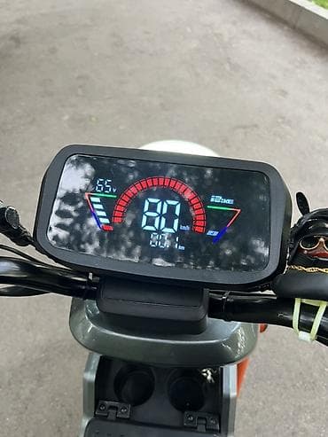 Электроскутер Cool Guy U2 Максимальная скорость: 80 км/ч Запас хода — 8