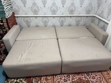 кресло для офиса: Прямой диван, Б/у, Двухместный — 2