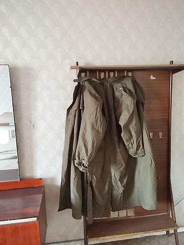 одежда на девочку: Мужской плащ, XL, Новый, цвет - Зеленый — 9