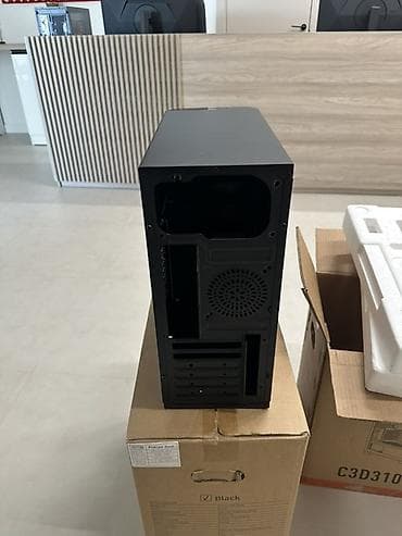 micro atx: Корпус ПК, Aeromax, цвет - Черный — 2
