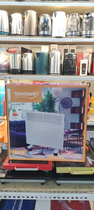 обогреватели техномир: Электр жылыткыч Конвектордук, Полго коюулуучу, 1000 Вт — 1