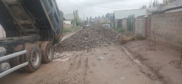 Бала бакчалар, бала багуучулар: Өзү төкмө, Курулуш таштандыларын чыгаруу, Регион боюнча, Шаар ичинде, жүк ташуучу жумушчусу жок — 5