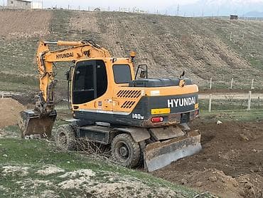 Транспорт: Экскаватор, Hyundai, Дөңгөлөктүү — 3