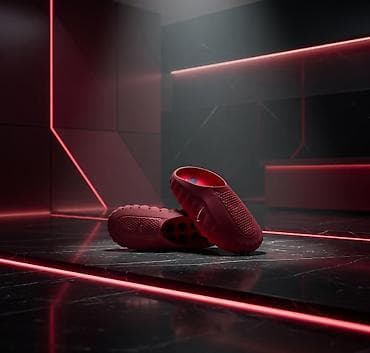 Сабо, 38, Nike, Новый, цвет - Красный, Платная доставка