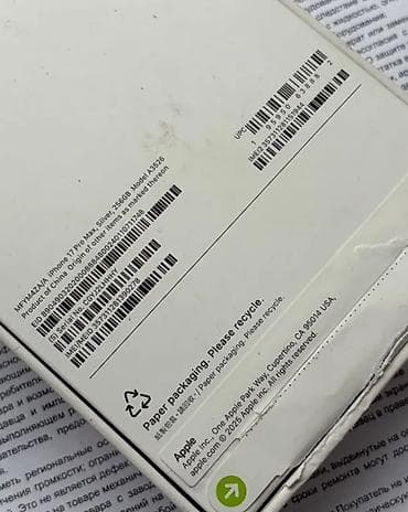айфон 17 р: IPhone 17 Pro Max, Б/у, 256 ГБ, White Titanium, Зарядное устройство, Кабель, Коробка, В рассрочку, 100 % — 7