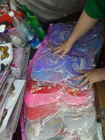 карнавальный костюм детский пингвин: Крылья бабочка крылья кополок канат — 2