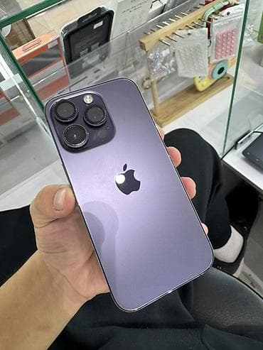 IPhone 14 Pro, Колдонулган, 256 ГБ, Deep Purple, 80 % lalafo.kg да IPhone 14 Pro, Колдонулган, 256 ГБ, Deep Purple, 80 %