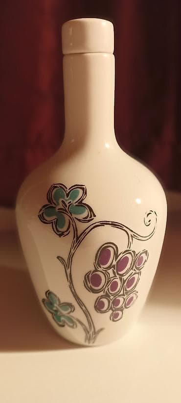 буу стекло: 1) Винтажные кувшин с пробкой и 2 рюмки из рубинового стекла! Кувшин — 7