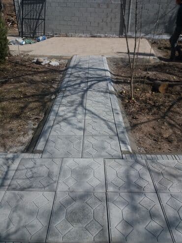 брусчатка бишкек дом брусчатки'' тротуарная плитка бордюры бишкек: Бордюр, Гарантия, Бесплатный выезд, Бесплатная доставка — 28