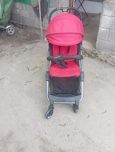 pop it: Коляска, Другой бренд, цвет - Розовый, Б/у — 3