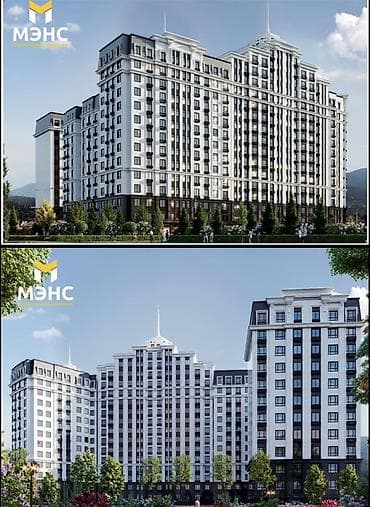 студия 1 комнатная: 2 комнаты, 80 м², Элитка, 4 этаж, Готовая ПСО (под самоотделку) — 5