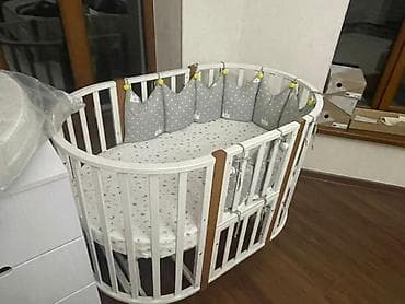 Детская кровать новая. Россия. Ребёнок не спит с рождения собрали