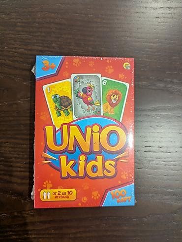 Балдар дүйнөсү: UNiO Kids — детская карточная игра - Возраст: 3+ - Кол-во игроков: от — 1