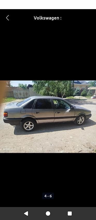 Volkswagen: Volkswagen Passat: 1991 г., 1.8 л, Механика, Бензин, Седан — 2