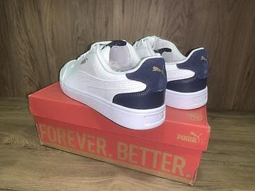 Мужские кроссовки, 43, Puma, Новый, цвет - Белый, Самовывоз, Платная доставка — 1