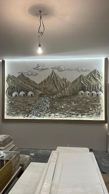 Үй жана бакча: Услуги скульптора,Декоративные скальные панели и барельефы под — 7
