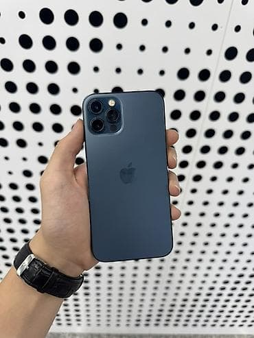 IPhone 12 Pro, Б/у, 128 ГБ, Pacific Blue, 79 %