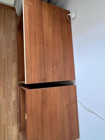 тумба под тв комод: Тумба и подставка для телевизора, Напольная, ЛДСП, цвет - Коричневый — 3