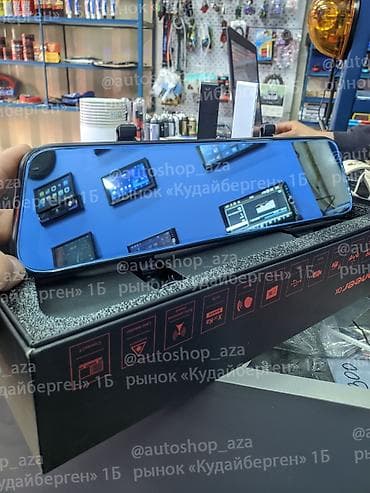 Видеорегистратор Новый, Встроенный в зеркало, Есть GPS, Есть G-Sensor, Есть антирадар