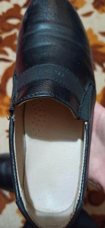 Туфли: Мужские туфли, 36, Б/у, цвет - Черный, Самовывоз, Платная доставка — 2
