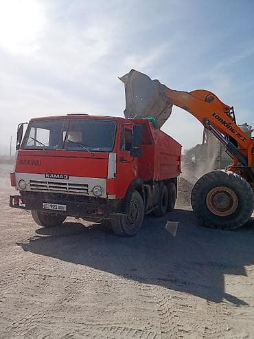 готовый смесь: Смесь щебень и отсев, Мытая, Для заливки, Камаз — 4