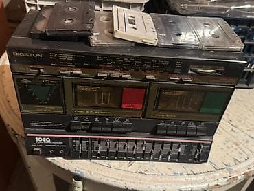 купить dvd: Кассетная магнитола/деко Bigston MPC-380 - Двойная кассетная дека — 1