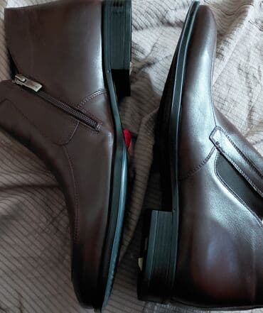 сапоги зимние женские натуральная кожа натуральный мех распродажа: Полуботинки зимние мужские классика. 43 размер. 44 размер. внутри мех — 2