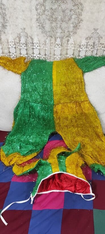 Квадроциклдер: Новогодний маскарадный костюм Петрушка размер 38 но ушивали подходит — 2