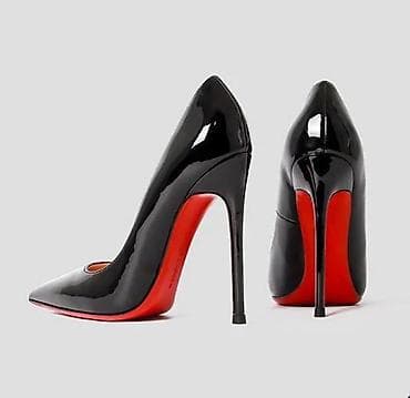 46 обувь: Туфли, 35.5, Christian Louboutin, Новый, цвет - Черный — 1