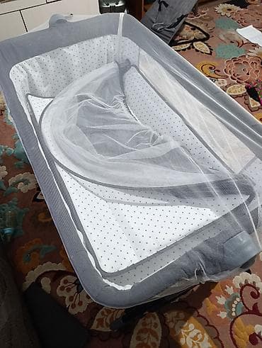 cybex автолюлька: Детская прикроватная кроватка-люлька с москитной сеткой состояние — 6