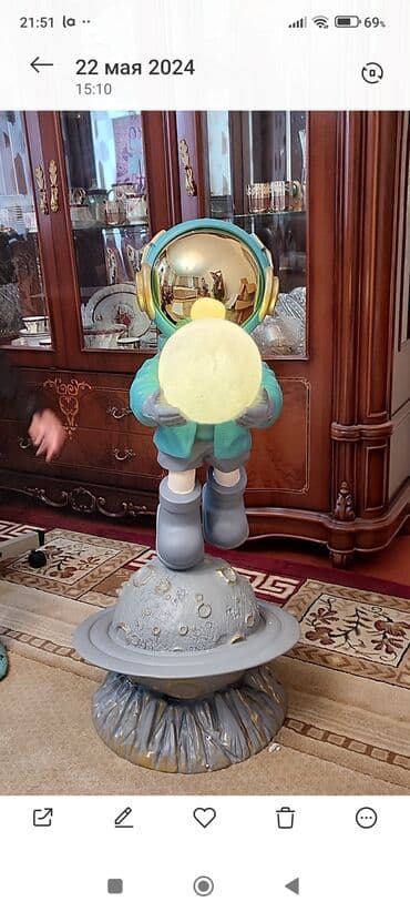 дом на колесах цена бишкек: ✨ Продаю эксклюзивную интерьерную статуэтку «Космический Малыш с — 2