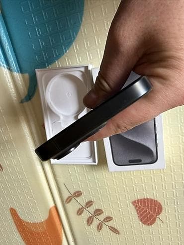 15 айфон бу: IPhone 15 Pro, Б/у, 256 ГБ, Black Titanium, Коробка, 79 % — 8