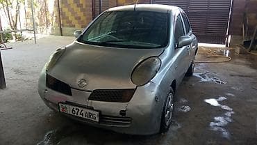 голф 3 белый: Nissan March: 2003 г., 1.4 л, Автомат, Бензин, Хэтчбэк — 4