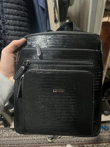 Башка аксессуарлар: Классикалык сумка, Butun, Материалы: Жасалма булгаары, Сыдырмалуу, Эркектердики — 1