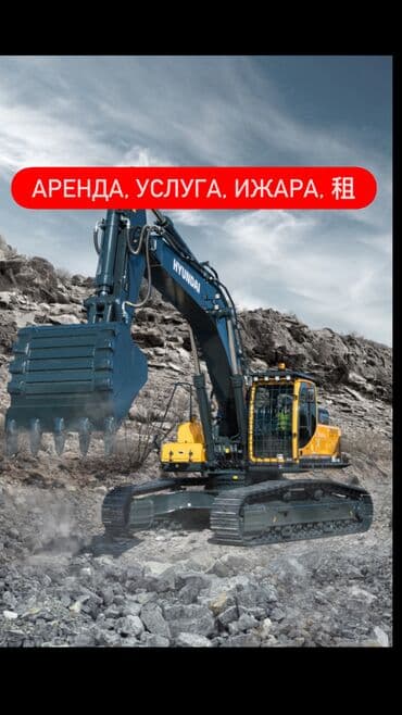 шины бишкек дордой цены: Аренда гусеничного экскаватора Hyundai - Тип: гусеничный экскаватор с — 1