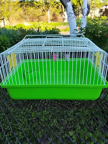 бала мышык: Клетка для мелких грызунов хомяков - Прямоугольная клетка с высокой — 2