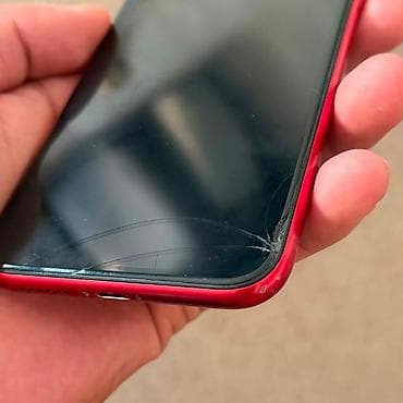 iphone dr: IPhone 11, Б/у, 128 ГБ, Красный, Защитное стекло, 72 % — 3