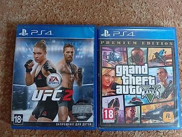 Игровые диски для PS4: цена сразу за 2 диска 2 800 1) EA Sports UFC