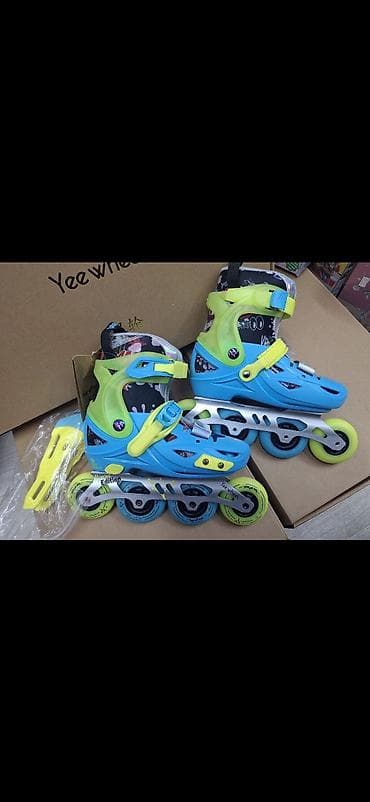 under armor: Детские раздвижные роликовые коньки YeeWheel - Размерный диапазон — 2