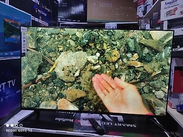 ТВ жана Видео: Телевизоры Samsung Android 13 с голосовым управлением, 55 дюймовый 130 — 7