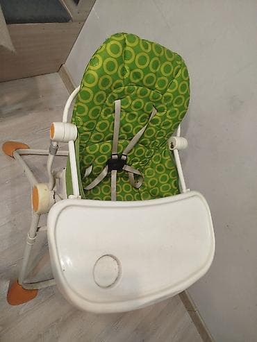 chicco: Стульчик для кормления, Chicco, Металл, Другой вид, цвет - Зеленый — 2