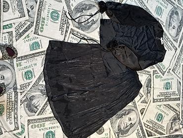 велюровая шапочка: Костюм с юбкой, Модель юбки: Прямая, Миди, Пиджак, XL — 8