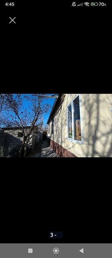 1 комнаты: Токмок Продаётся дом как 3-комнатная квартира. Центр, район Самолёт — 1