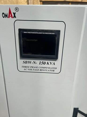 купить трёхфазный генератор: Стабилизатор Стабилизатор напряжения Мощность 150квт Напряжения — 3