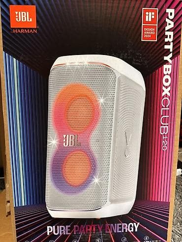 Динамики и колонки: JBL PartyBox Club 120 (белая) Новая покупал месяц назад в Asia — 4