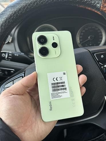 far cry: Redmi, Redmi Note 14, Б/у, 256 ГБ, цвет - Зеленый, 2 SIM — 1