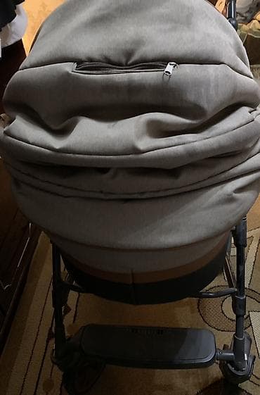 chicco goody: Коляска, Другой бренд, цвет - Коричневый, Б/у, Самовывоз — 3